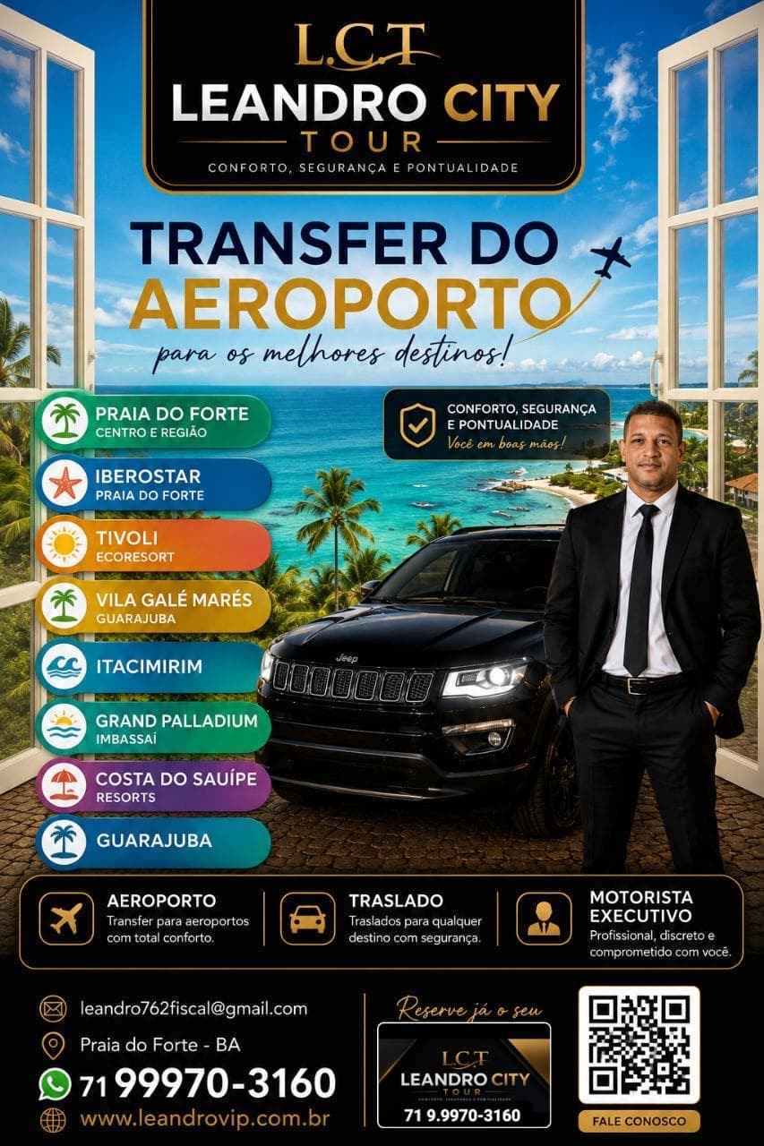 Transfer do aeroporto para os melhores destinos